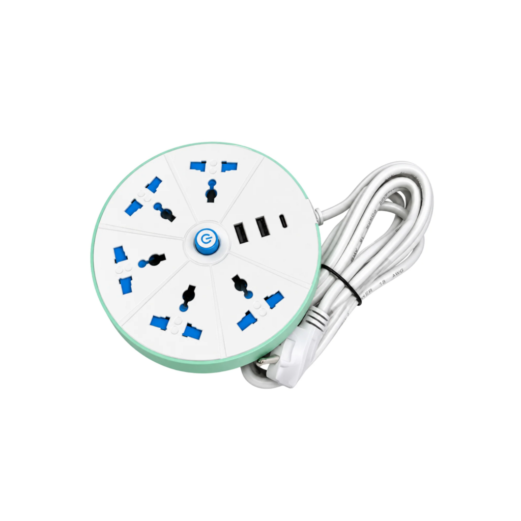 imgi 184 gitaro 5 socket extension lead 2 usb 1 type c